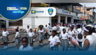 Banda de Paz en el desfile conmemorativo del 20 de julio