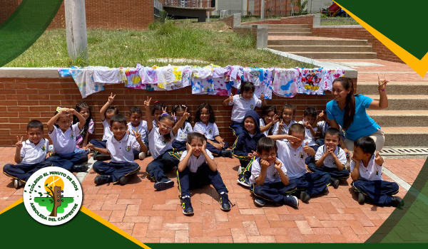 Expresión artística de los estudiantes del grado transición