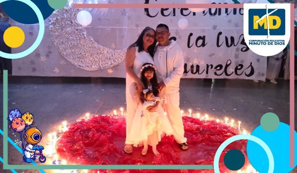 Ceremonia de la Luz en Hogar Infantil Laureles