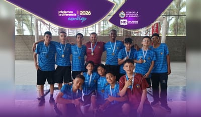 Campeones en la fase municipal de los Juegos Intercolegiados de Balonmano