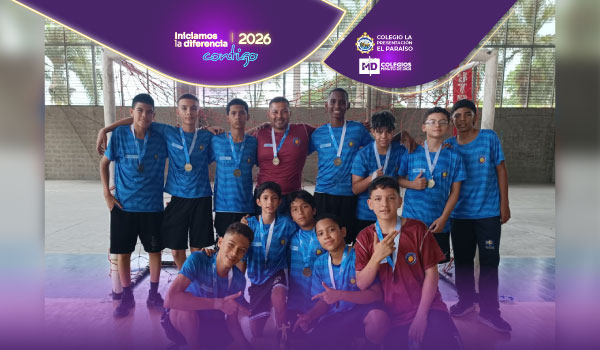 Campeones en la fase municipal de los Juegos Intercolegiados de Balonmano