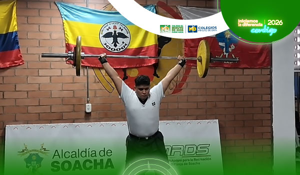 Campeón en Levantamiento de Pesas