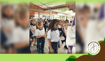recibieron con humildad y devoción la imposición de la ceniza